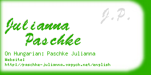 julianna paschke business card